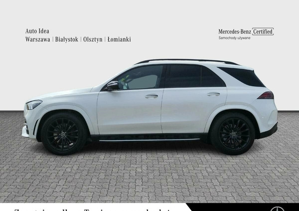 Mercedes-Benz GLE cena 359000 przebieg: 64000, rok produkcji 2021 z Września małe 466